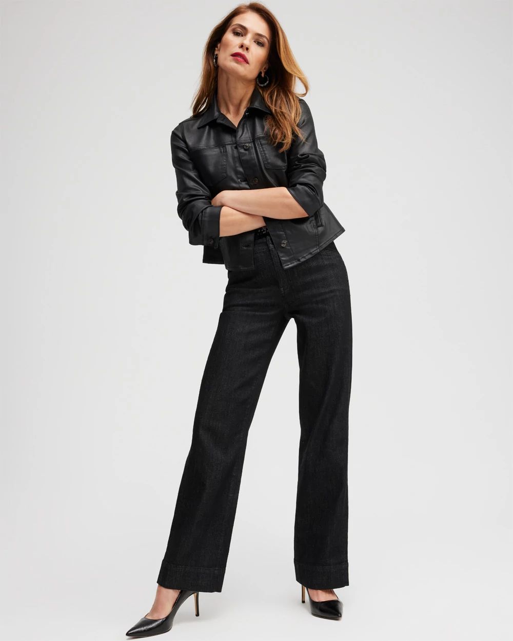 Coated Denim Jacket | Chico's